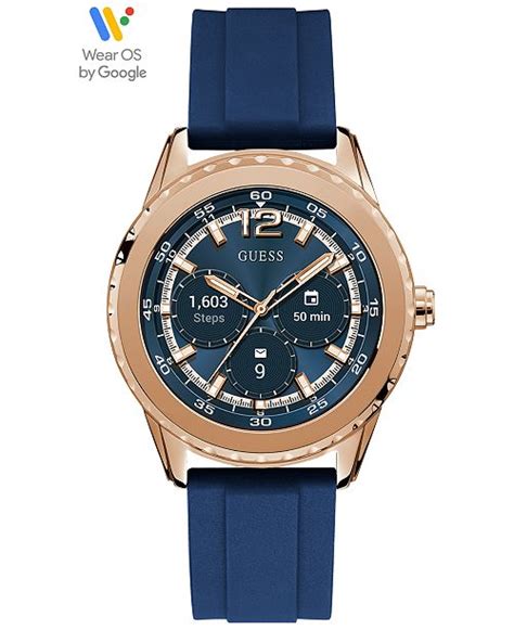 guess connect watch strap|More.